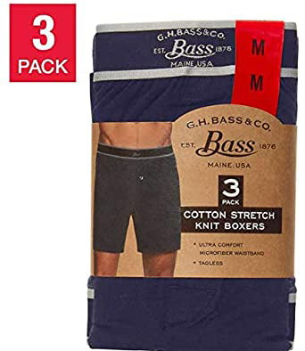 G.H Variety Bass & Co Cotton Stretch Knit Boxer 1 PIECE