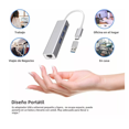 thumbnail image 5 of 4 En 1 Adaptador Hub Usb C3.0 Ethernet, 5 of 5