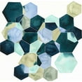 thumbnail image 3 of Popp, Grace 15x15 Black Modern Framed Museum Art Print Titled - Crystallize II, 3 of 5