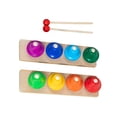 thumbnail image 4 of Colorful Handbells Set 8 Note Musical Bells Hand Percussion Bells Music Toy Desk Bells Gift for toddler Children Kids, 4 of 9