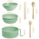 thumbnail image 4 of Cocina para ramen para microondas MUUBOOX, 950 ml, con tapa y utensilios, color verde, 4 of 6