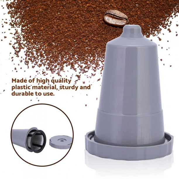 Cesta de filtrado de café de acero inoxidable, filtro de café reutilizable Cesta de filtro de café reutilizable de acero inoxidable de primera línea