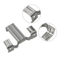 thumbnail image 6 of 10Pcs Stainless Steel Solar Panel Water Drainage Clips Photovoltaic Panel Water Drained Away Clip Pv Module 30Mm / 35Mm / 40Mm, 6 of 9