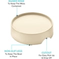 thumbnail image 4 of CatGuru Food Table for Cat Bowl, Non Slip Pet Feeding Station for Cat Food Bowls, Raised Stand for Food and Water Cat Bowls, Elevated Cat Feeder, Stress Free Pet Dish Stand (Sand), 4 of 6