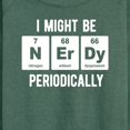 thumbnail image 3 of Instant Message - Nerdy Periodically - Women's Lightweight French Terry Long Sleeve Shirt, 3 of 6