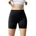 thumbnail image 2 of Delliss Kids Girls Cotton Bike Shorts, Solid Plain Sports Activewear Dance Bottoms Assorted Colors 5-14 Years, 2 of 9
