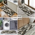 thumbnail image 6 of Black White Gold Marble Pattern Kitchen Rug Mat,Kitchen Runner Rugs Non Skid Washable,Decorative Kitchen Floor Mats for Kitchen,Sink,Laundry,17"x47.2", 6 of 7