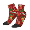 thumbnail image 2 of Bingfone X-Mas And New Year Design Patterned Men'S Women'S Casual Cotton Socks, 2 of 9