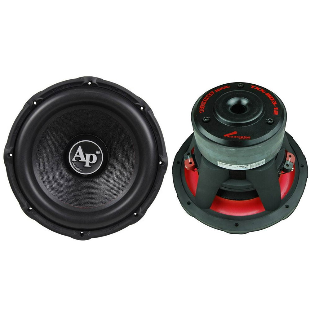 Audiopipe TXXBD312 12 Inch 3600W Car Audio Subwoofers Subs Woofers (2