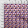 thumbnail image 2 of oneOone Cotton Poplin Light Beige Fabric Text Sewing Material Print Fabric By The Yard 42 Inch Wide, 2 of 5