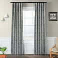 thumbnail image 3 of Exclusive Fabrics  Abstract Blackout Curtain Panel Pair, 3 of 5