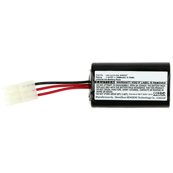 Batteries N Accessories BNA-WB-L7277 Programmable Logic Controller (PLC) Battery - Li-ion, 3.6V, 1600 mAh, Ultra High Capacity Battery - Replacement for Modicon B9550T Battery