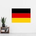 thumbnail image 2 of Germany National Flag Patriotic Vexillology World Flags Country Region Poster Extra Large XL Wall Art Print, 2 of 3