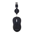 thumbnail image 1 of Mouse mini alámbrico Westminster, cable retráctil, 800 dpi, 3 botones, negro, 1 of 2