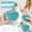 Blue Apple, variant on Fidget Squishy Toys,Portable Squeeze Vacuum Stress Shapeable Ball Toys,Shapeable Squishy Toys Stress Balls Stress Relief Sand Glutinous Balls,Sensory Focus Toys for Adults Supplies Goodie Bag Stuffer