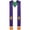Purple+Green, variant on Jiibva Double Sided Stole with Tassels Church Clergy Stole Church Scarf for Officiant Priest