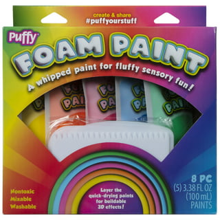 Puffy 3D Puff Paint, Fabric and Multi-Surface, Black 1 fl oz - DroneUp  Delivery