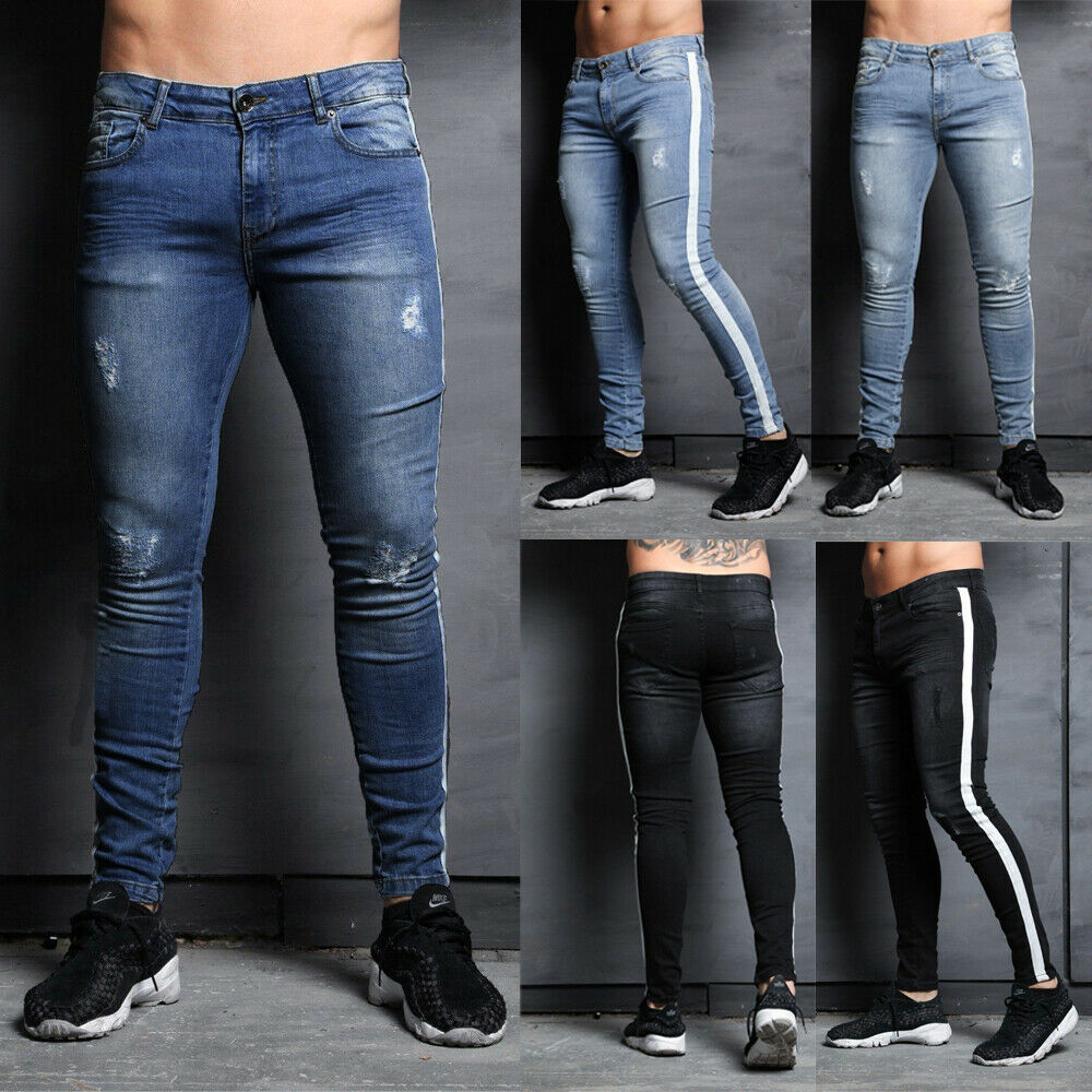 skinny biker jeans men