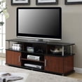 thumbnail image 2 of Pemberley Row Wood Cherry/Black TV Stand Rectangular 59" Easy Assembly, 2 of 3