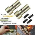 thumbnail image 2 of 4 Pairs of Cat 1 Quick Hitch Adapter Bushings Set for Category I 3-Point Tractors Use with Quick Hitch System, 2 of 6