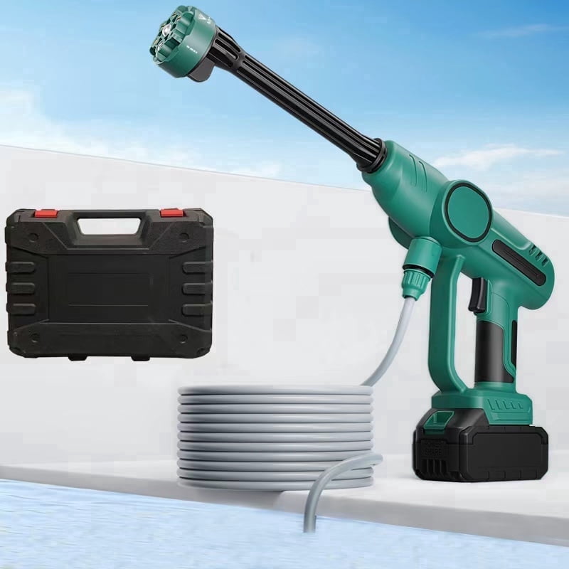 Cordless portable outdoor high-pressure cleaning machine, car washing machine, water gun, watering plant, floor cleaning tool, local warehouse delivery within 2 to 5 days