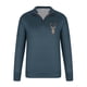 thumbnail image 4 of Blusa y camisa de manga larga con cuello alto para hombre, sudadera con capucha estampada, jersey deportivo con media cremallera, blusa de manga larga con cuello alto para hombre, blusa de poliéster, 4 of 4