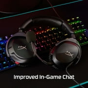 HyperX Cloud Stinger 2 سماعة ألعاب سلكية فوق الأذن ، أسود