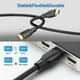 thumbnail image 3 of Cable de Video HDMI 2.1 Vention HDR eARC Negro 8K 60Hz 2m, 3 of 8