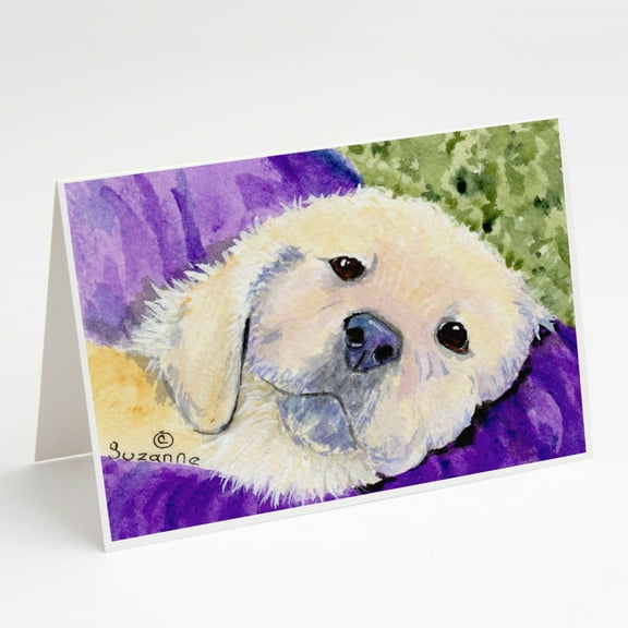 Golden Retriever Greeting Cards and Envelopes Pack of 8
