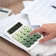 thumbnail image 1 of 1 Pcs Basic Standard Calculators, Mini Digital Desktop Calculator With 10-Digit LCD Display-Smart Calculator Pocket Size, For Home School For Kids, 1 of 9