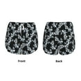 thumbnail image 5 of Lsque Flower Printed Women's Running Shorts with Liner Pockets,Elastic Quick Dry Workout Athletic Gym Yoga Shorts,Womens High Waist Shorts-X-Large, 5 of 9