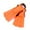 Orange, variant on Qianying Summer Promotion,Clearance,Children'S Swimming Fins,Snorkeling Fins,Swimming Training Fins,Snorkeling Short Fins,Children'S Snorkeling Fins,30-36 Yards (One Pair)