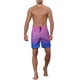 thumbnail image 2 of Bermudas de playa de colores contrastantes para hombres INSPIRE CHIC 36 Azul, 2 of 5