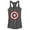 Charcoal, variant on Junior's Marvel Avengers: Endgame Cap Smudged Shield  Racerback Tank Top Indigo Medium