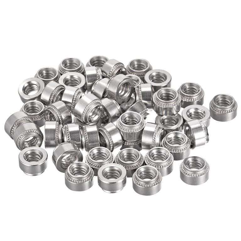 1/4-20 Threaded Fasteners 50 Set 1/4-20 Rivet Nuts With Bolts & Washers ...