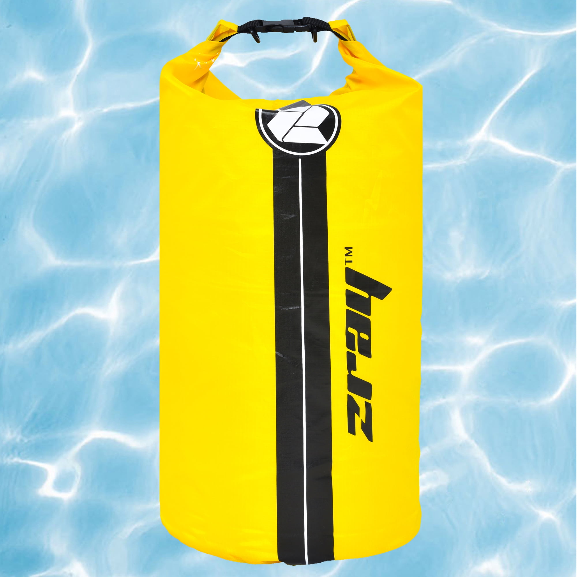 Pool Central 10 Liter - Yellow Zray Lightweight Waterproof Gear Dry Bag