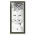 thumbnail image 2 of ArtToFrames 12" x 29" Black Panel With Silver Lip Picture Frame, 12x29 inch Multi Wood Poster Frame (WOM-5093),  Pack, 2 of 7