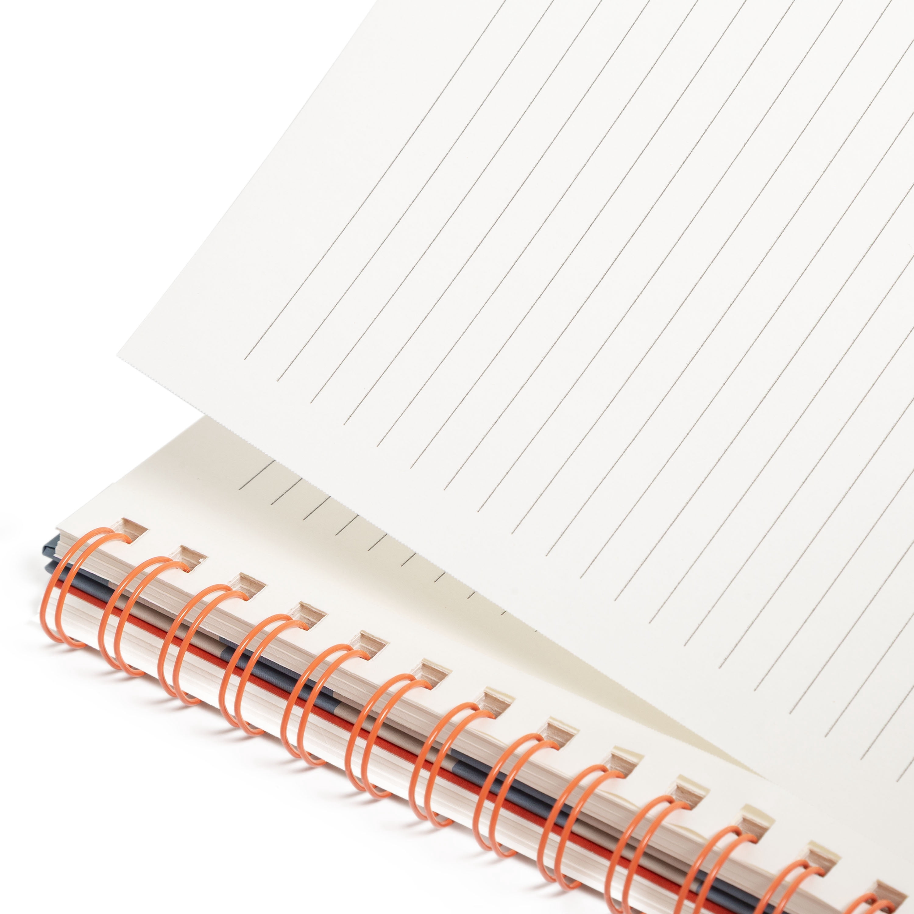 Pearhead Flower Checkered Spiral Notebook, College Ruled, 8 x 10.5