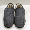 thumbnail image 4 of Zapatos para Caseros Hombres Cómodos Cálidos Lujoso Los Pies Hinchados, 4 of 8