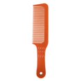 thumbnail image 1 of Peine para peinar el cabello resistente al calor con mango ergonómico para salón y hogar – Naranja, 1 of 5
