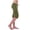 1410#Army Green, variant on Women's Quick Dry Hiking Capris Stretch Lightweight Outdoor Travel Cargo Pocket Cropped Pants Blue S