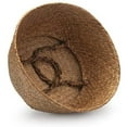 thumbnail image 2 of OUSITAID Storage Belly Baskets - Decorative Multipurpose Woven Plants Basket With Handles & Plastic Tray Base For Plant Pots  Small Planter Stand  Large Tree Pot  Wicker Home Decor & Indo, 2 of 5