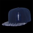 thumbnail image 1 of Decky  Bandanna Snapback Cap, Navy & Navy, 1 of 1
