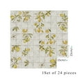 thumbnail image 2 of 24PCS Peel and Stick Tile Backsplash, 6"x6" Stick on Backsplash for Kitchen, Self Adhesive Leaves Tile for Kitchen Backsplash and Bathroom, 2 of 8