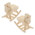 thumbnail image 1 of FONDOTIN 2PCS Construction Toys DIY Design Wood Model Kit Khaki for Families Safe Material for Home Use, 1 of 8