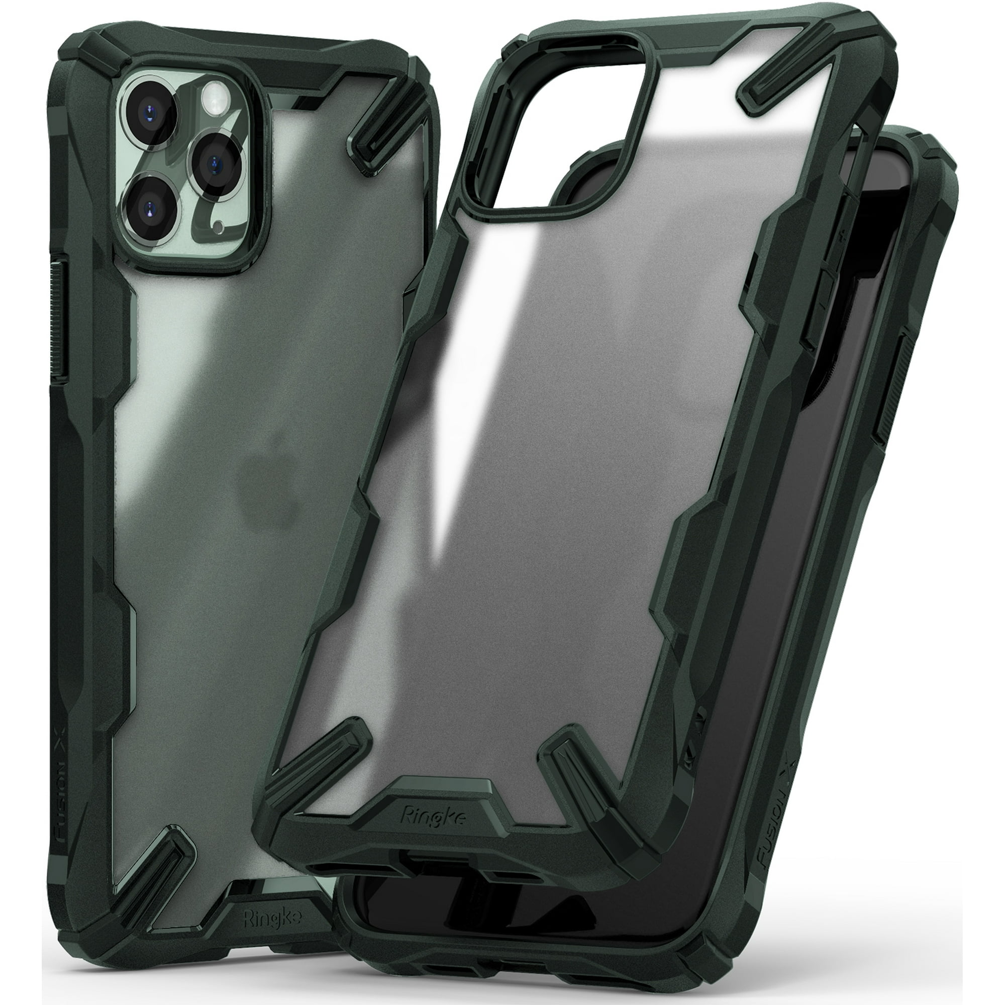 Ringke Fusion X Matte for iPhone 11 Pro Case Dark Green