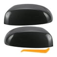 thumbnail image 1 of Reemplazo de tapa de espejo retrovisor izquierdo y derecho para automóvil Unique Bargains para Chevrolet 1 juego de fibra de carbono negra, 1 of 6