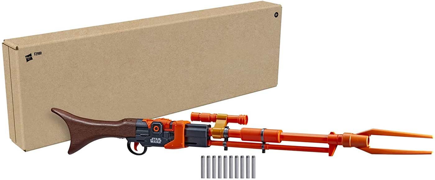 The Mandalorian's Unique Sniper Rifle Is Now A Nerf Blaster