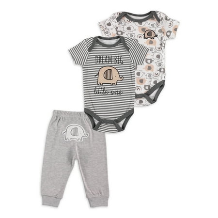 

Baby Gear Baby Boy 3 PC Turn Me Around Set Sizes Newborn-9 Months