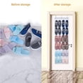 thumbnail image 6 of Progo 24 Pockets Clear Pockets Over The Door White Hanging Organizer, For Shoe, Pantry Organize and Kitchen, Bathroom Storage, 63" x 19.5", 6 of 6